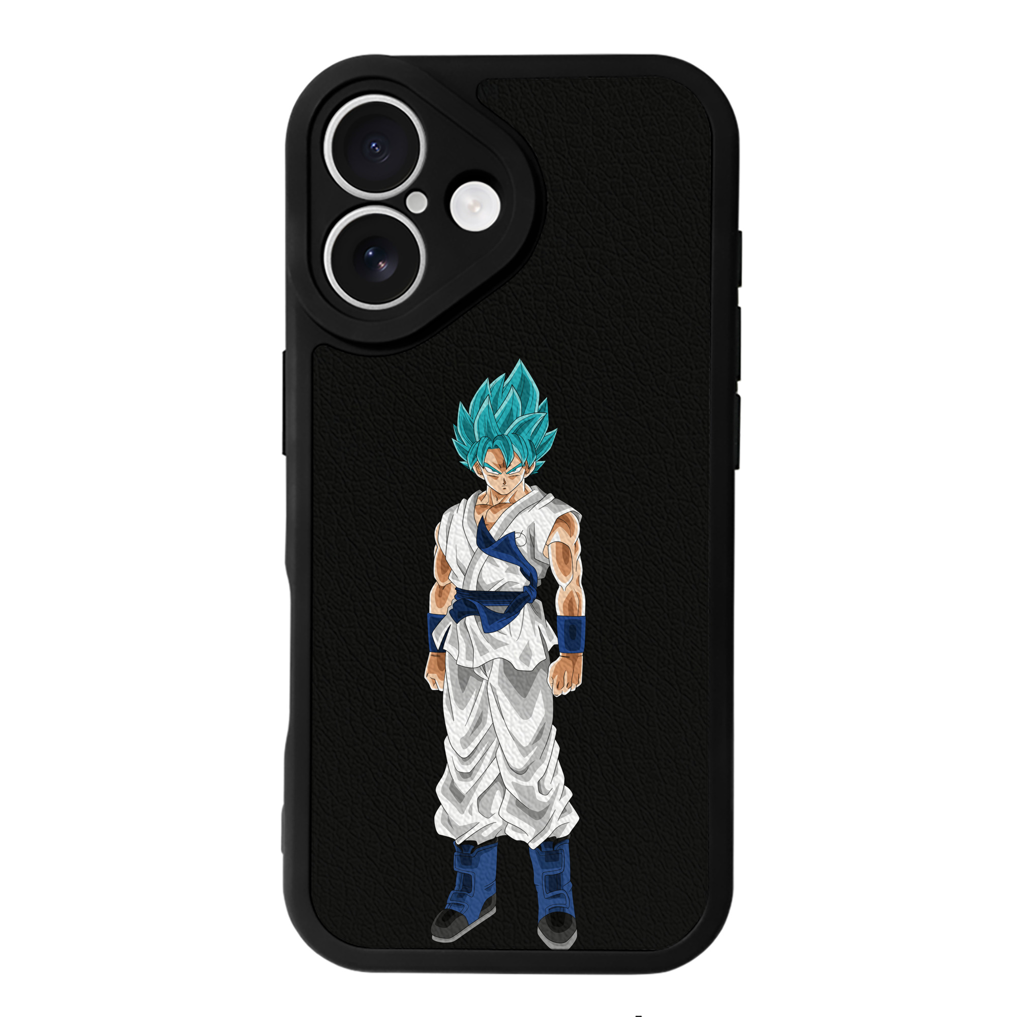 （画像用） ドラゴンボール 孫 悟飯（そんごはん）DRAGON BALL Son Gohan 【iPhone 16シリーズ対応】シリコンスマホケース（レザー調） 材質：シリコン